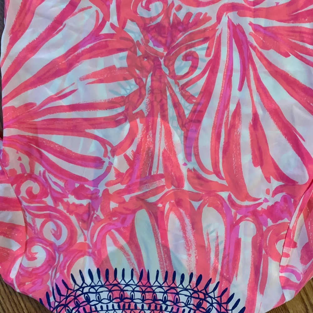 Lilly Pulitzer Amelia 100% Silk  Women's Top - Picture 11 of 15